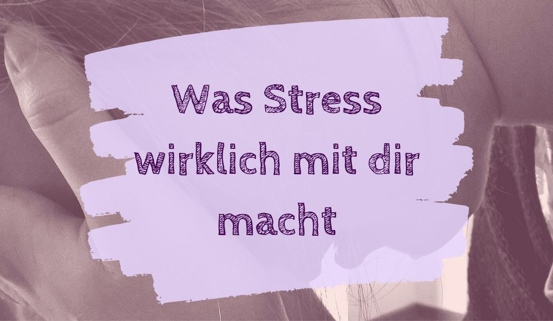 Was Stress wirklich mit dir macht