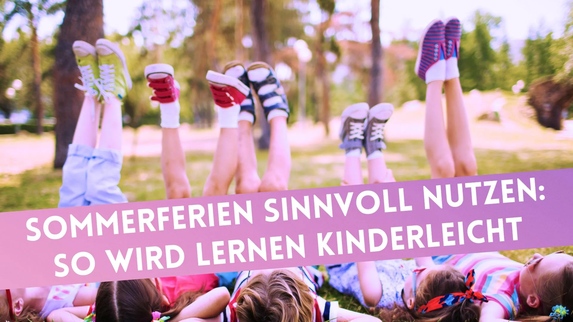 Lernen in den Sommerferien